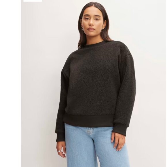 Everlane | The ReNew Fleece Oversized Crew - Picture 1 of 11